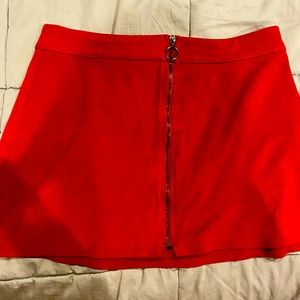 Elegant zip up skirt ZARA